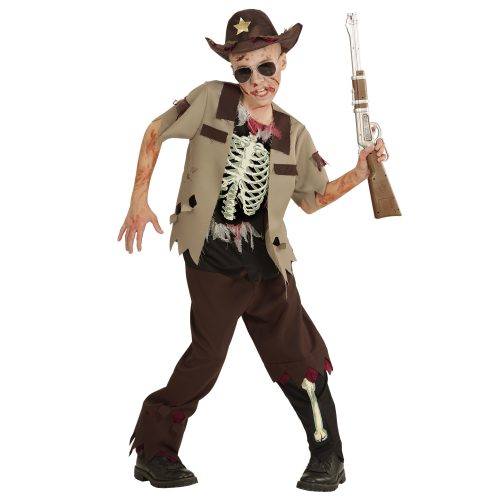 chlapecký kostým zombie šerif