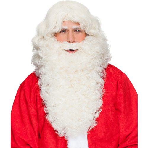 paruka Mikuláš/Santa deluxe natur